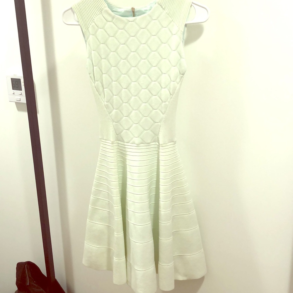Ted baker mint colored dress